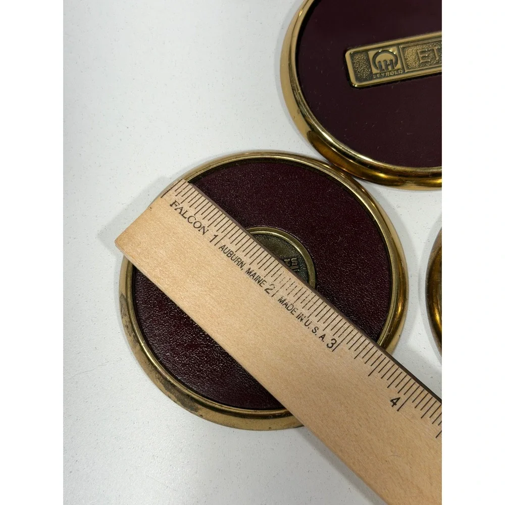 Leybold ETI vintage coaster